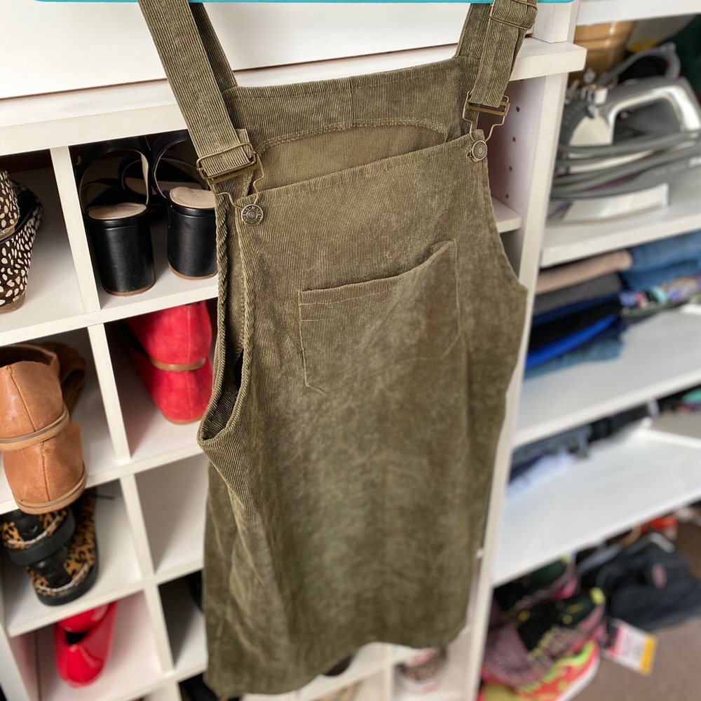 Overall Mini Dress